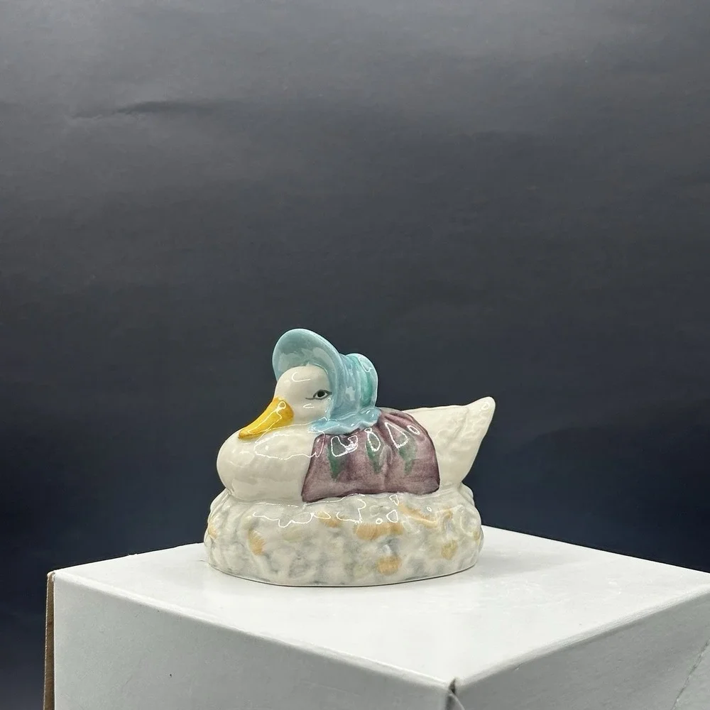 Beatrix Potter Jemima Puddleduck Made A Feather Nest Bewick England 1983 F Warne